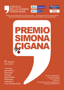 Premio Simona Cigana 2014